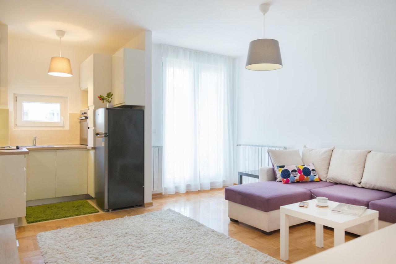 Cute And Sunny Studio In Zagreb With Balcony & Free Parking Екстериор снимка