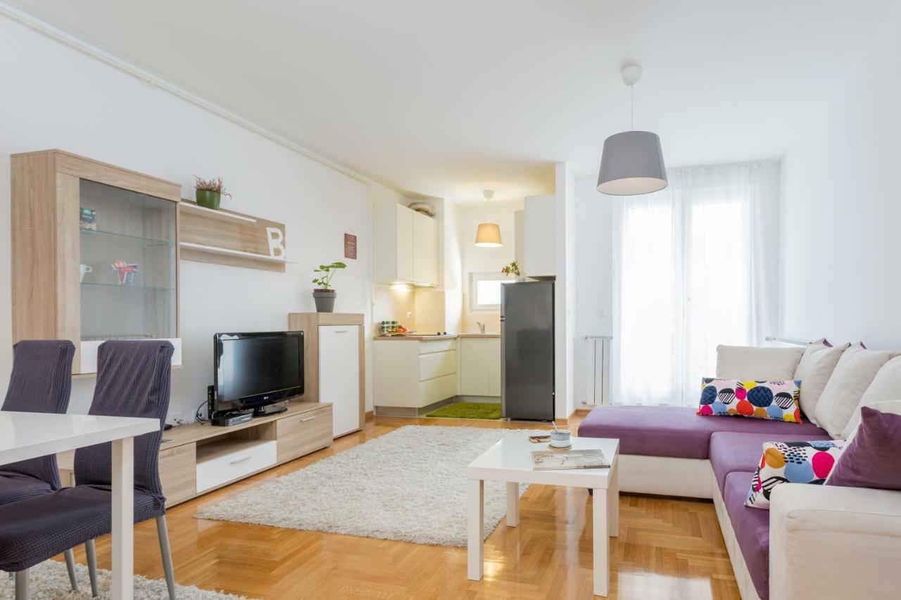 Cute And Sunny Studio In Zagreb With Balcony & Free Parking Екстериор снимка